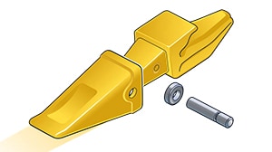 Caterpillar Replacement Bucket Teeth